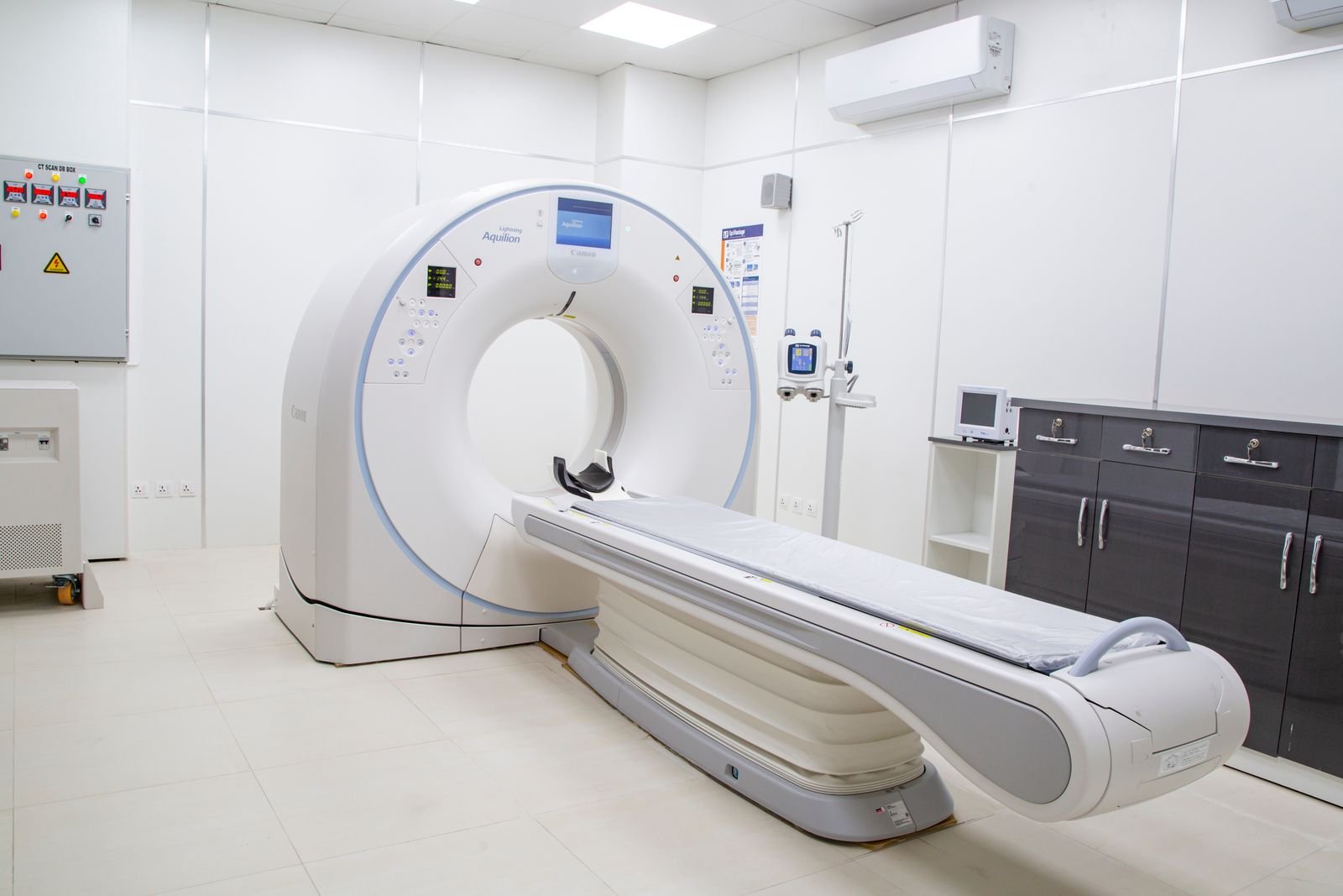 Medical equipment in a healthcare facility